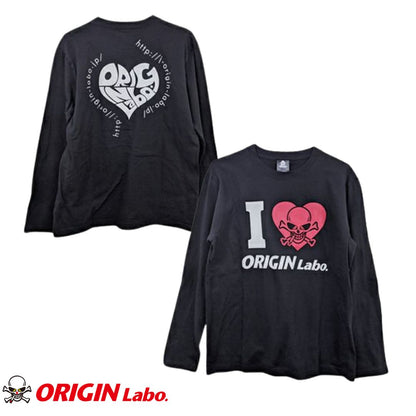 ORIGIN Labo.「I Love Origin Labo」長袖シャツ