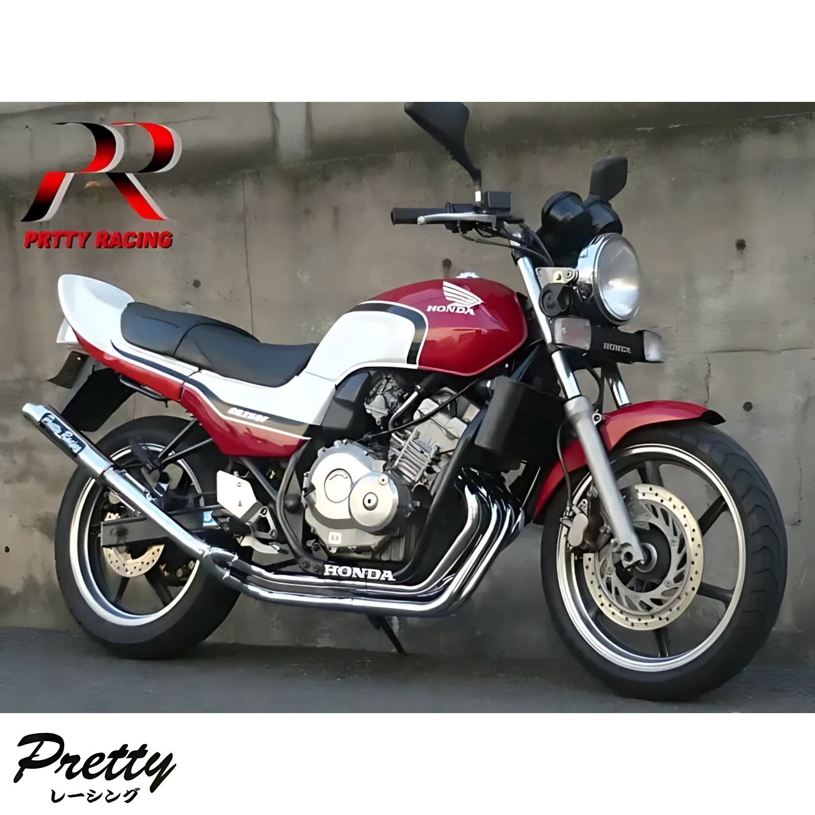 PRETTY RACING KAI (改) 4-2-1 Full Exhaust System for JADE 250