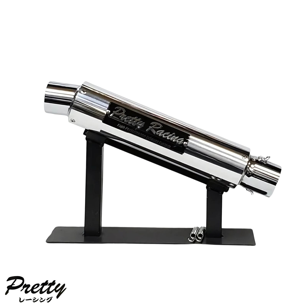 PRETTY RACINGKIWAMI (極) 4-1 Full Exhaust System [42.7π] - Chrome 