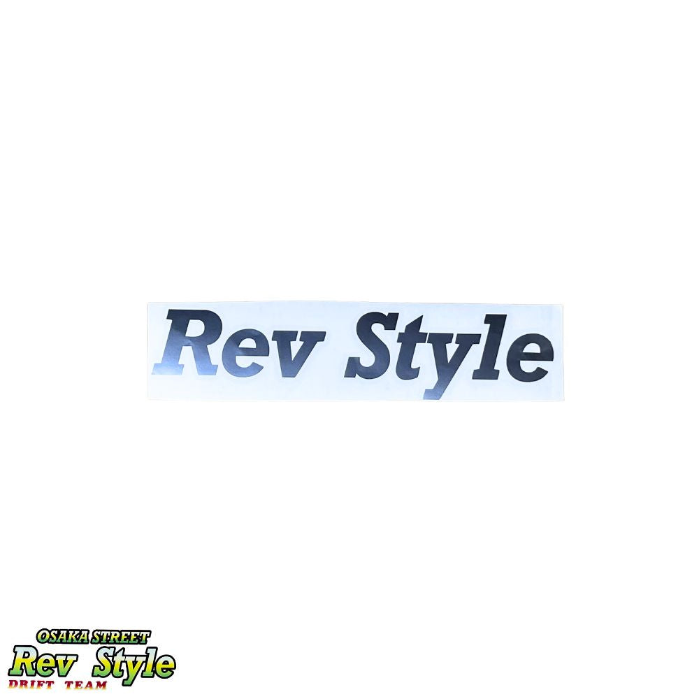 レブスタイルステッカー [M] - シルバー