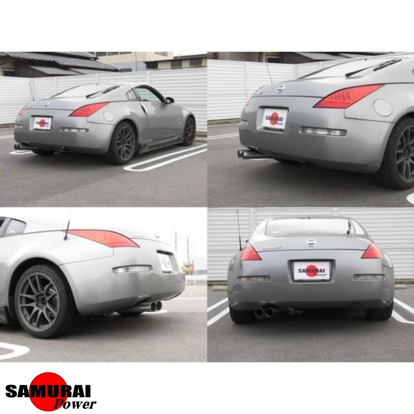 Dual Blast Pipe Cat-Back Exhaust - 350Z (Z33)