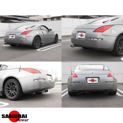 Dual Blast Pipe Cat-Back Exhaust - 350Z (Z33)