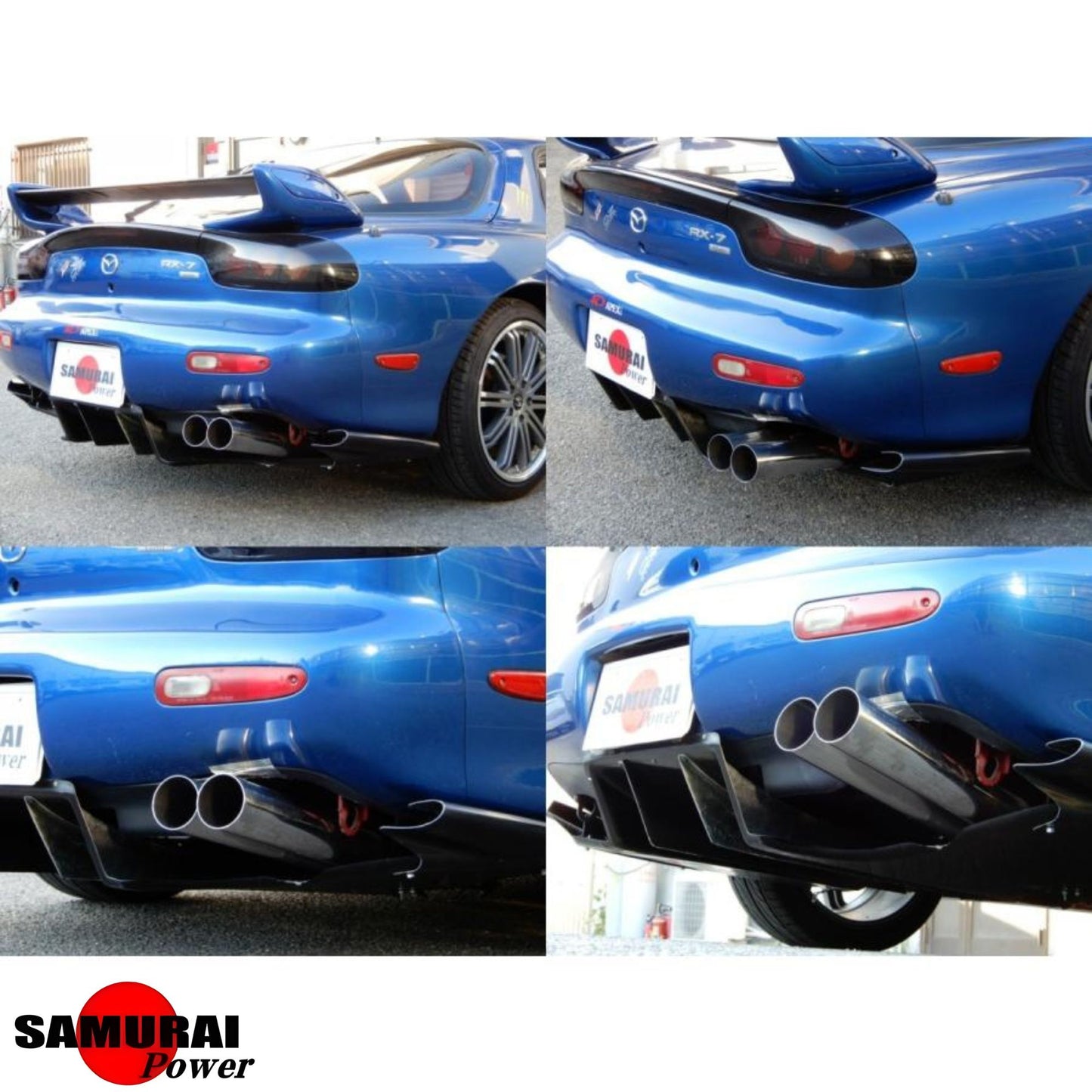 Dual Blast Pipe Cat-Back Exhaust - RX-7 FD3S