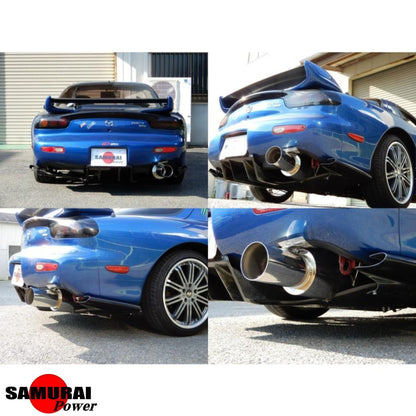 Extended Tip Cat-Back Racing Exhaust - RX-7 (FD3S)