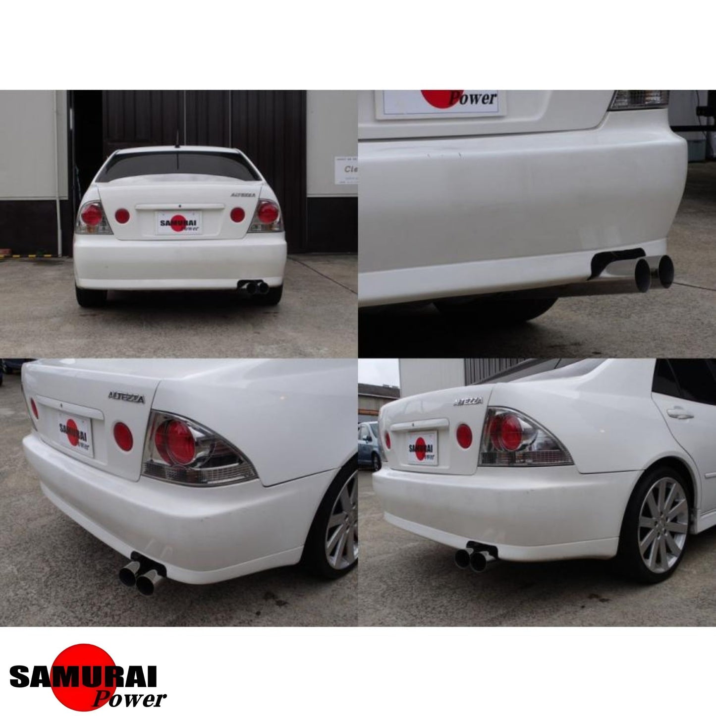 Dual Blast Pipe Axle-Back Exhaust - Altezza/IS200