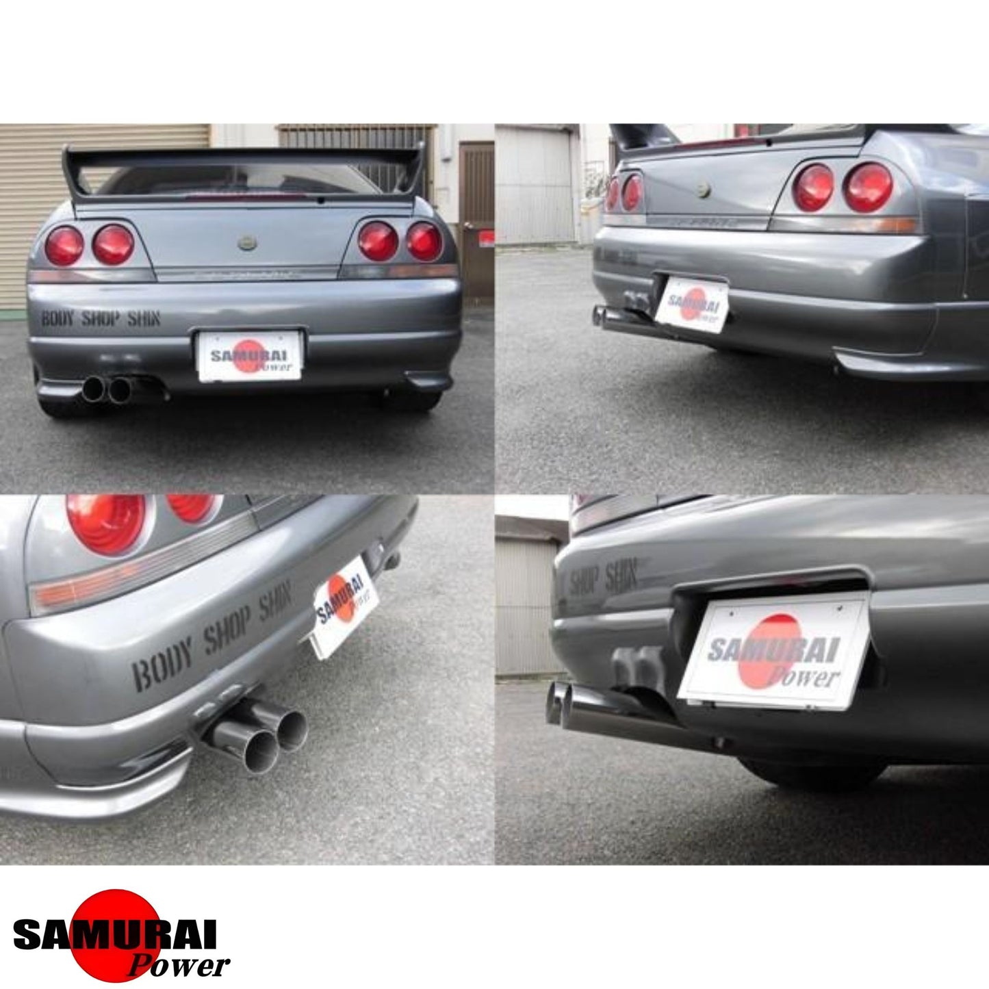 Dual Blast Pipe Cat-Back Exhaust - R33 Skyline (RB25DET)