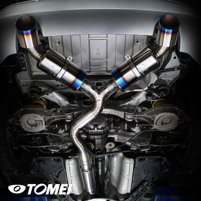 "Ti Racing" Titanium Y-Pipe Back Exhaust Dual Muffler - Nissan 350Z Z33