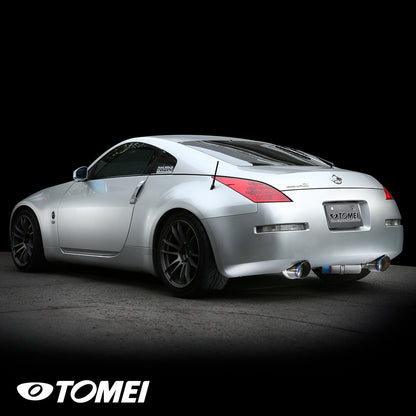 "Ti Racing" Titanium Y-Pipe Back Exhaust Dual Muffler - Nissan 350Z Z33