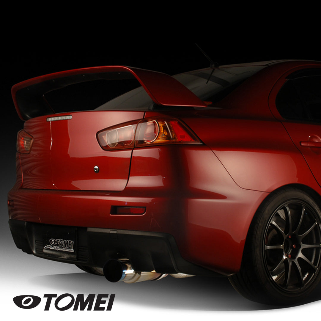 【Evo X】Tomei Expreme Ti キャタデリ CZ4A 東名 TOMEI Expreme Ti Titanium Catback Exhaust (EVO X) – E.K Motors