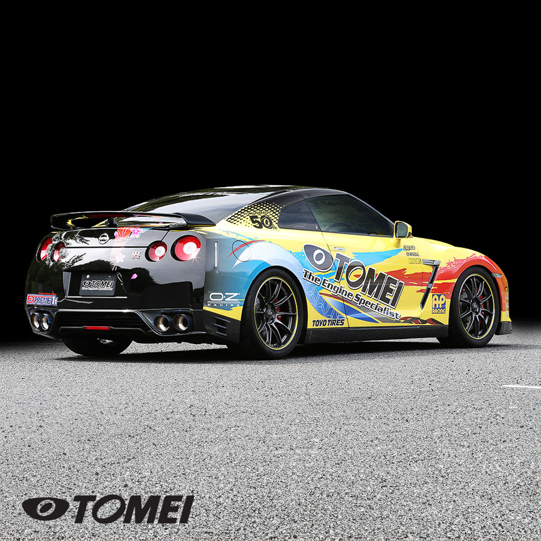 東名エクスプレム チタンエキゾーストシステム（スカイライン R35 GTR）