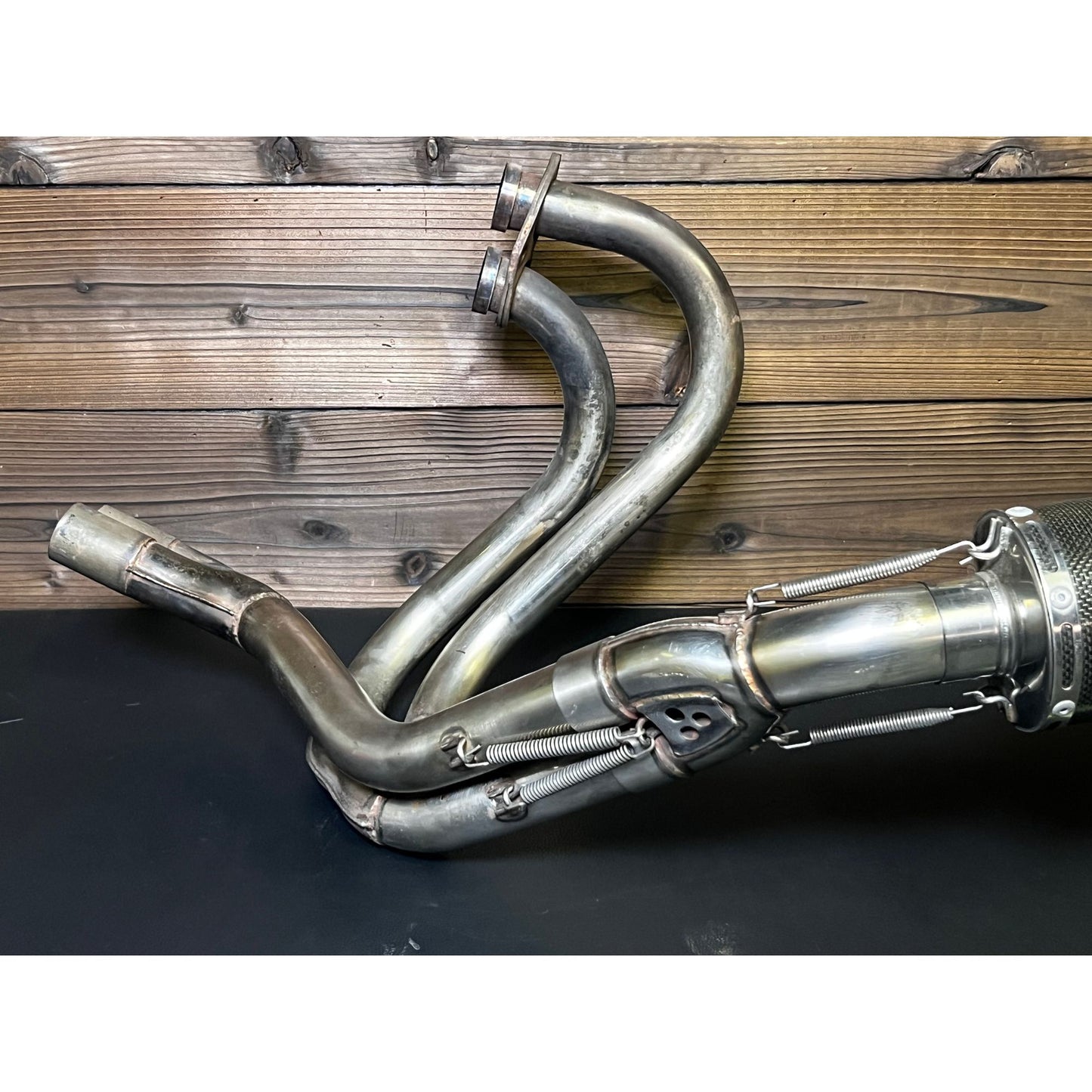 TSR Semi-Exhaust System (Carbon Fiber) - VFR/RVF400 (NC30/35)