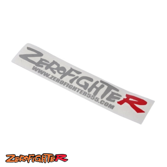 ZEROFIGHTER Shop Sticker (Silver)