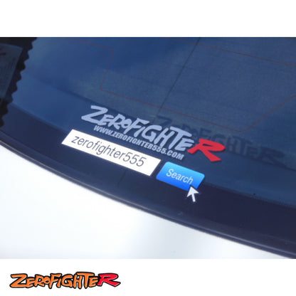 ZEROFIGHTER Shop Sticker (Silver)