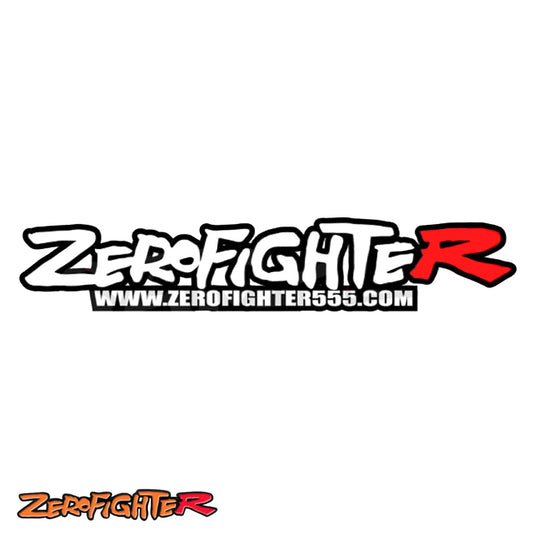ZEROFIGHTER Shop Sticker (White)
