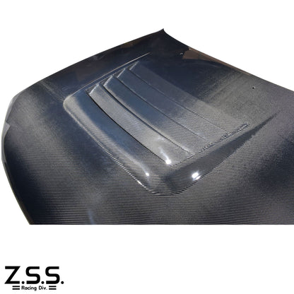 Vented Aero Bonnet Type 2 (Carbon) - R32 Skyline / GT-R